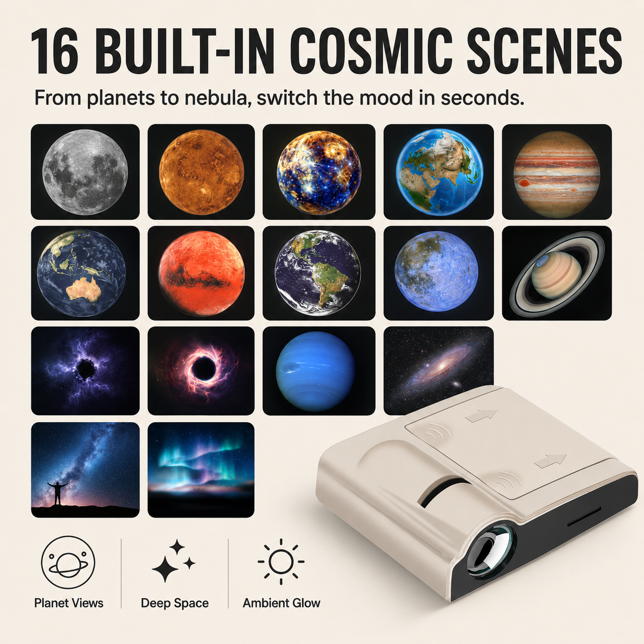 Pocket Galaxy Projector